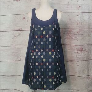 Aventures des Toiles Colorful Polka Dot Dress Size 38/